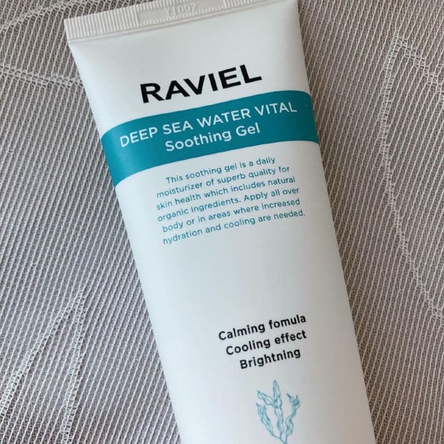 RAVIEL Deep Sea Water Vital Soothing Gel review photo by rennielelee