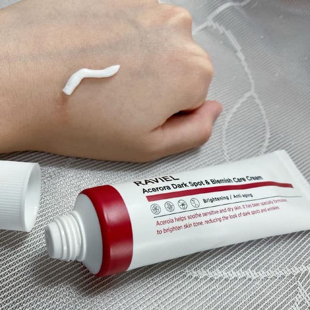 RAVIEL Acerola Dark Spot & Blemish Care Cream review photo by rennielelee