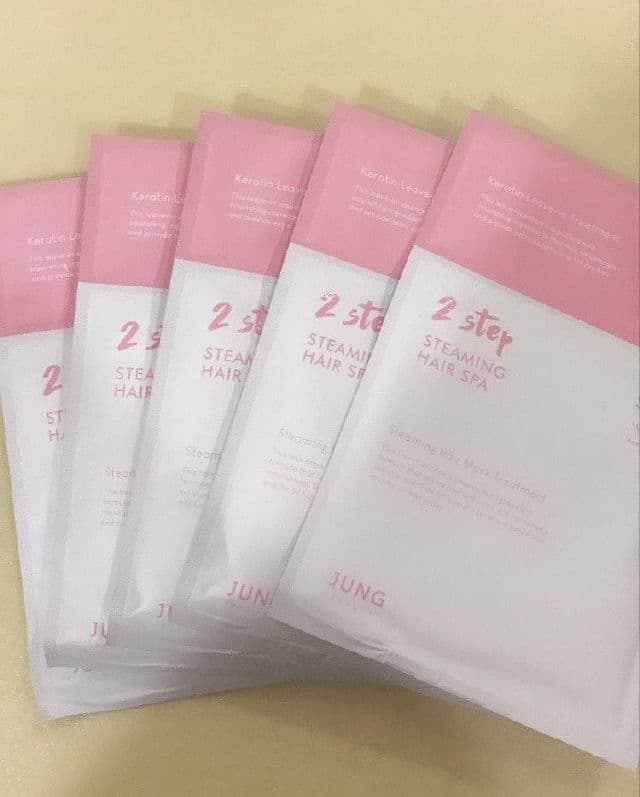 JUNG BEAUTY 2-Step Steaming Hair Spa - Step 1 (Hair Mask) review photo by rennielelee