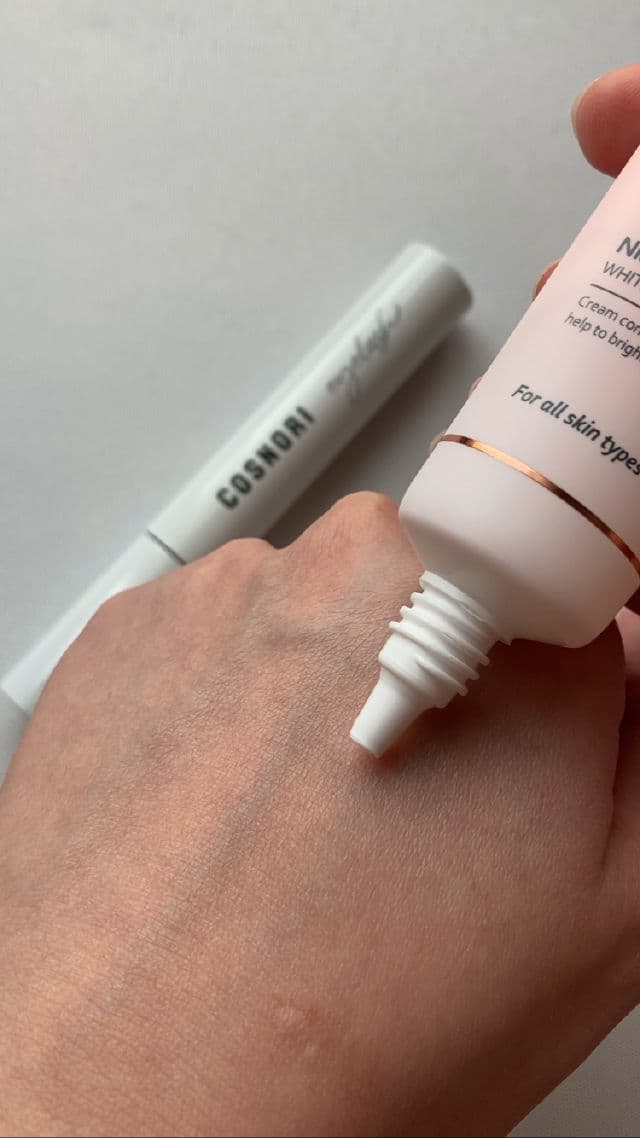 COSNORI Whitening Dress Tone-Up Cream review photo by rennielelee