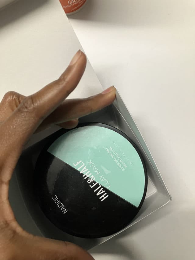Nacific Half & Half Clay Mask - Sebum Zone review photo by funskincaremi
