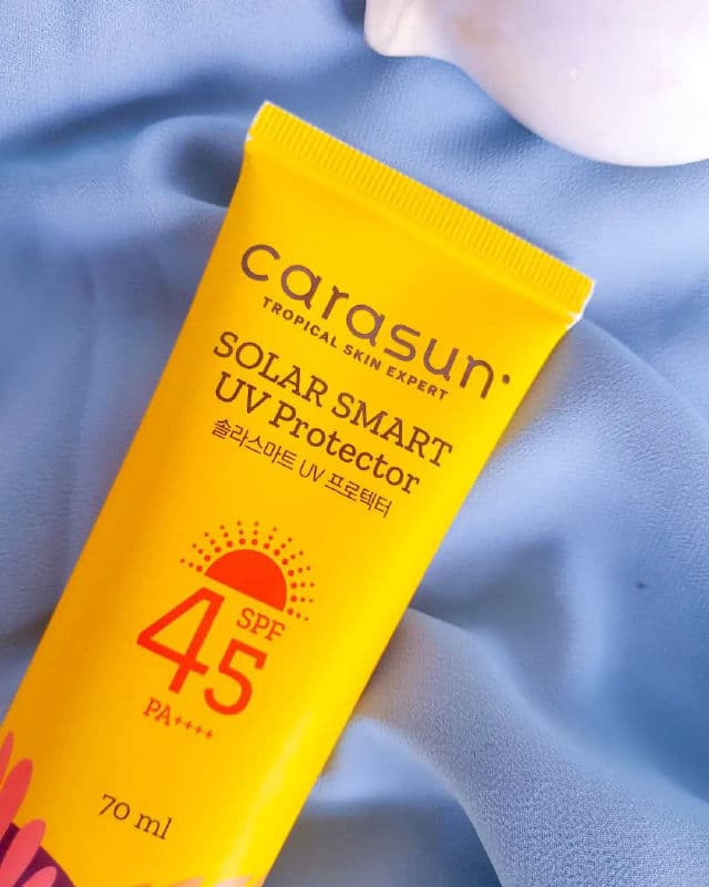 Carasun Solar Smart UV Protector SPF 45 PA++++ review photo by Alfiyah