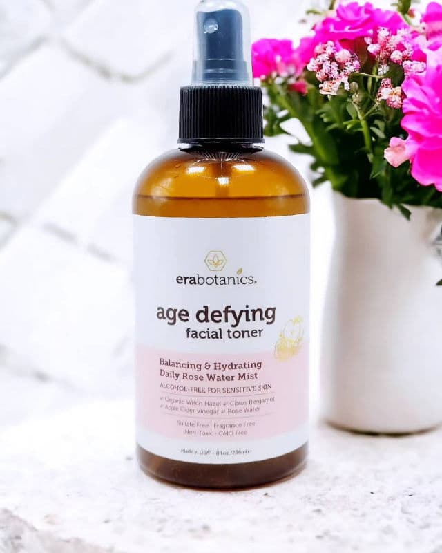 Era Organics Organic Witch Hazel Apple Cider Vinegar Rose Water Face Toner review photo by JamieM7