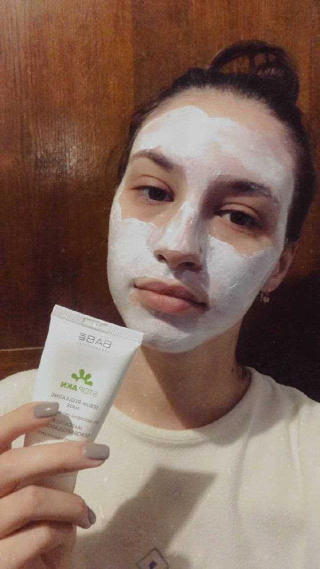 Babe Laboratorios Stop AKN Sebum-Regulating Mask  review photo by MilaDovgaliuk