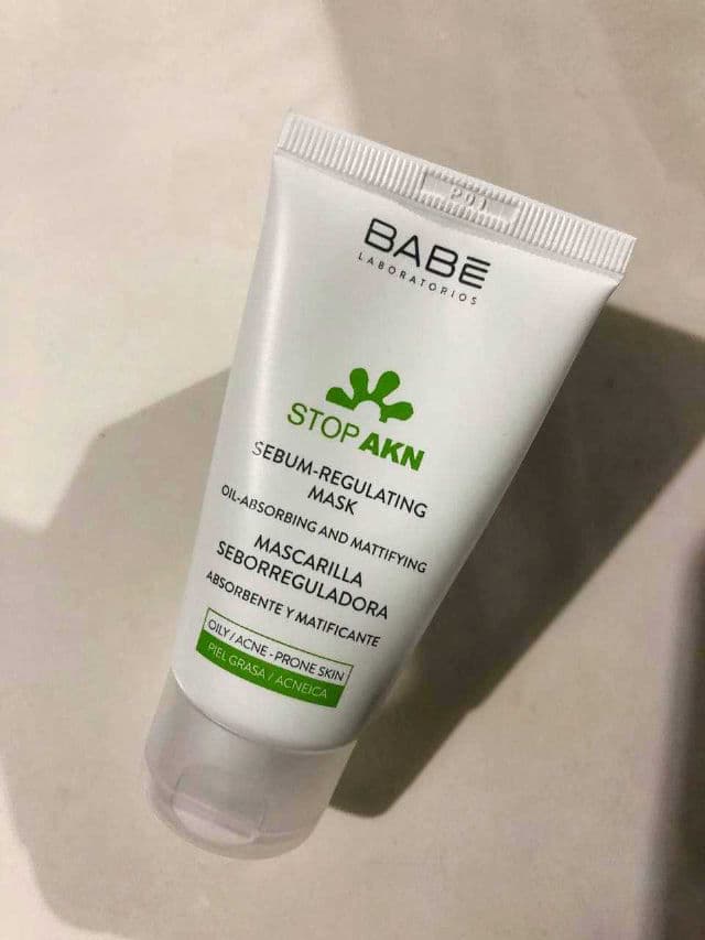 Babe Laboratorios Stop AKN Sebum-Regulating Mask  review photo by MilaDovgaliuk