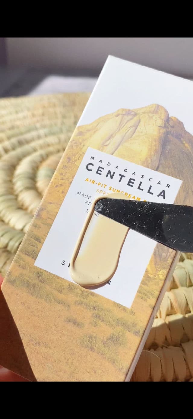 SKIN1004 Madagascar Centella Air-Fit Suncream Plus SPF50 PA++++ review photo by skincarebysouha