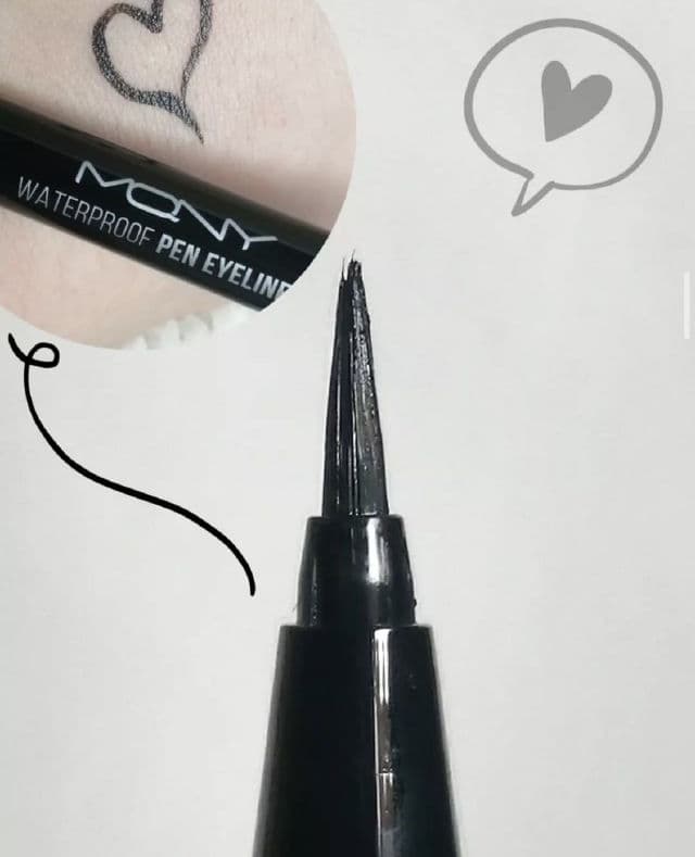 MACQUEEN Waterproof Pen Eyeliner review photo by skincarebysouha