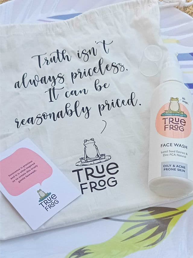 True Frog Face Wash for Acne Prone & Oily Skin review photo by callistataylor