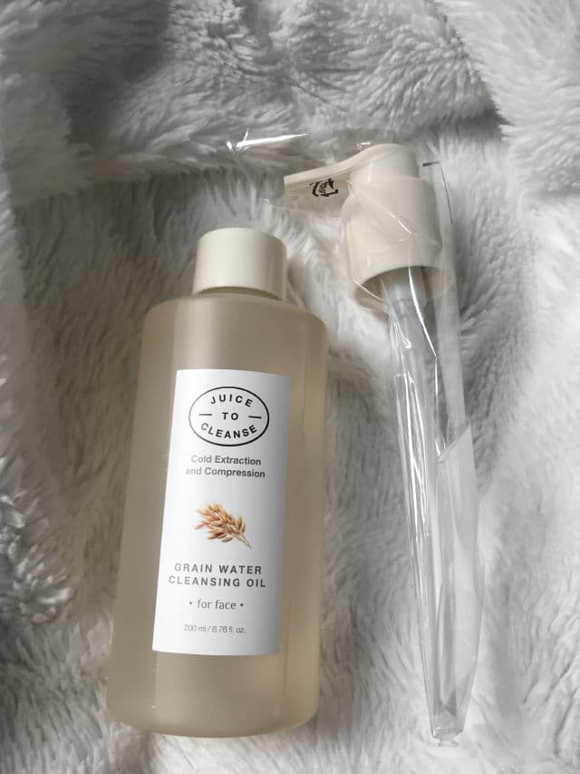 Juice To Cleanse Grain Water Cleansing Oil review photo by CosmeticsReload