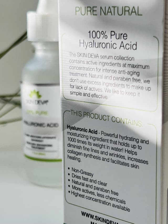 Skin Deva Pure Hyaluronic Acid Serum review photo by Binci