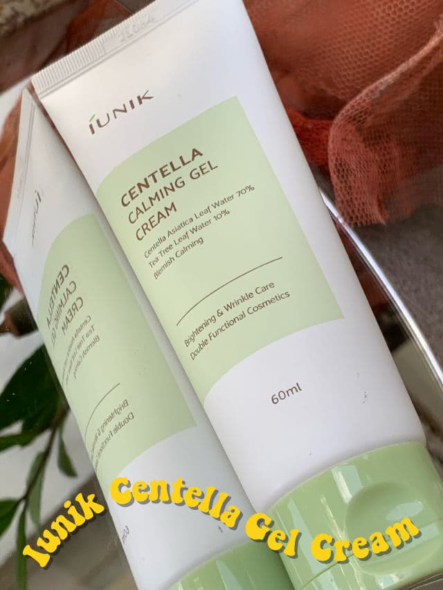 Iunik Centella Calming Gel Cream review photo by almondbutter