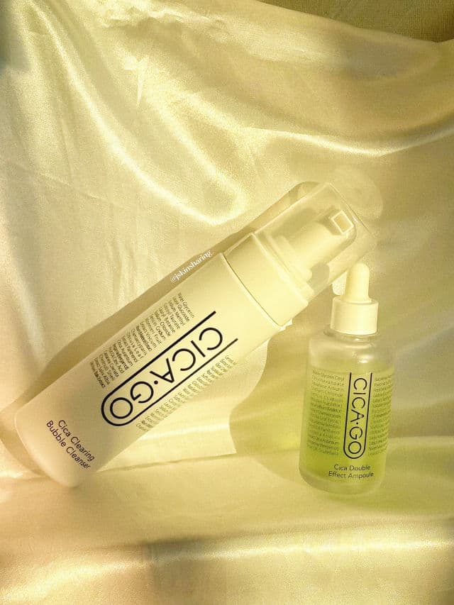 Isoi Cica Double Effect Ampoule review photo by Jskinsharing