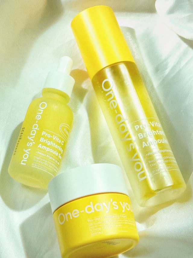 One-day's you Pro Vita-C Brightening Cream review photo by Jskinsharing