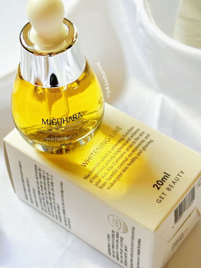 Miguhara Ultra Whitening Ampoule review photo by Jskinsharing