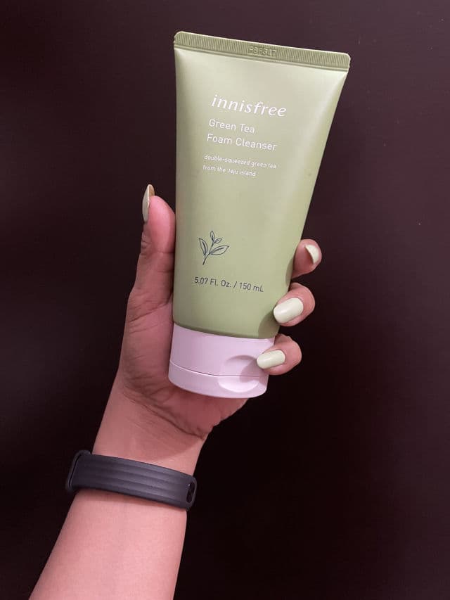 INNISFREE Green Tea Foam Cleanser review photo by shuchitrivedi