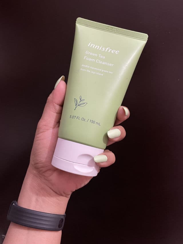 INNISFREE Green Tea Foam Cleanser review photo by shuchitrivedi