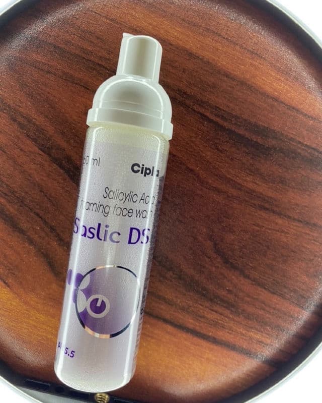 Cipla Saslic DS Foaming Facewash review photo by shuchitrivedi
