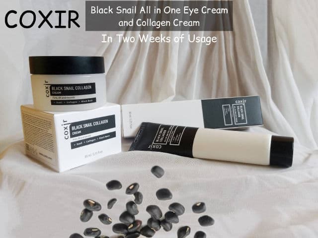 Coxir Black Snail Collagen Cream review photo by ceritaoryza