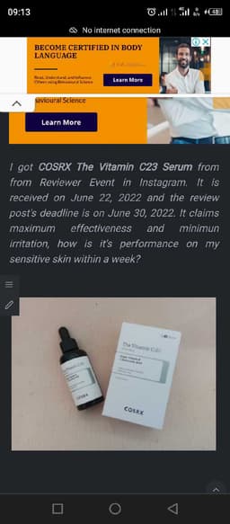 review