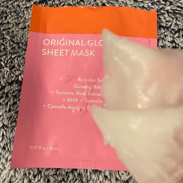 Peach & Lily ORIGINAL GLOW SHEET MASK review photo by jumper