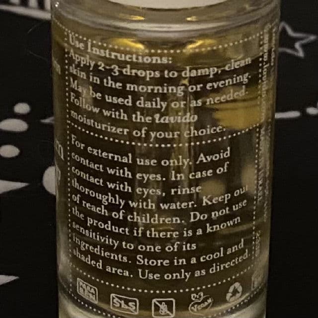 Lavido Replenishing Facial Serum review photo by FleurJ