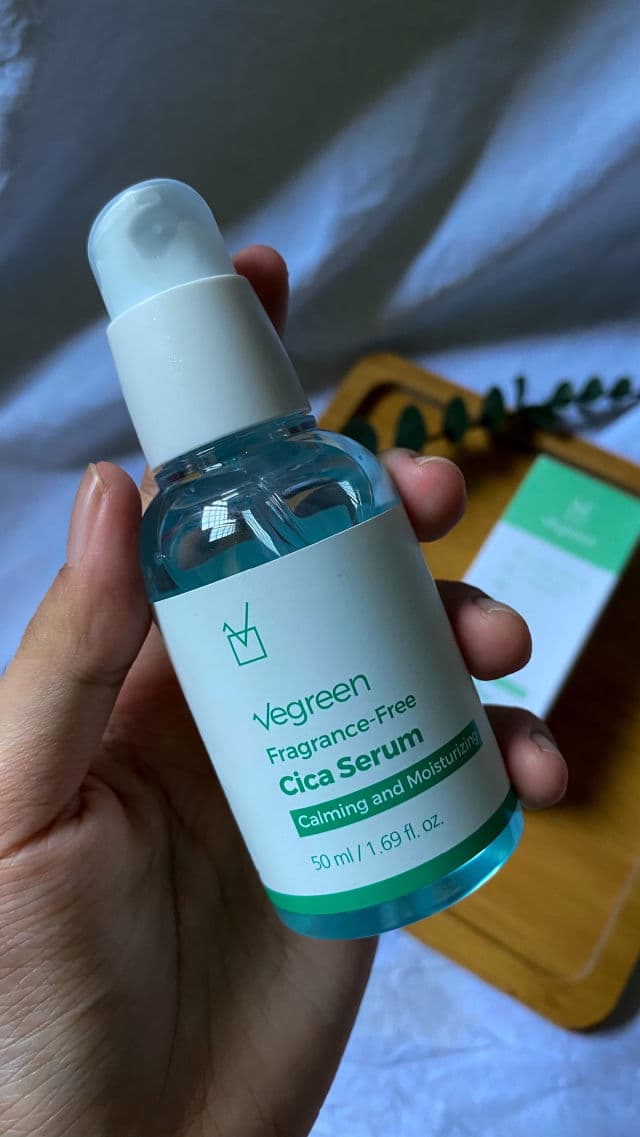 VEGREEN Fragrance-Free Cica Serum review photo by AnisaZulaika