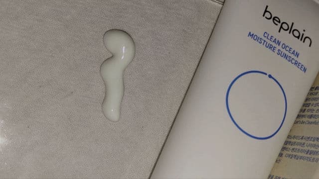 Beplain Clean Ocean Non-Nano Mild Sunscreen SPF50+ PA++++ review photo by AnisaZulaika
