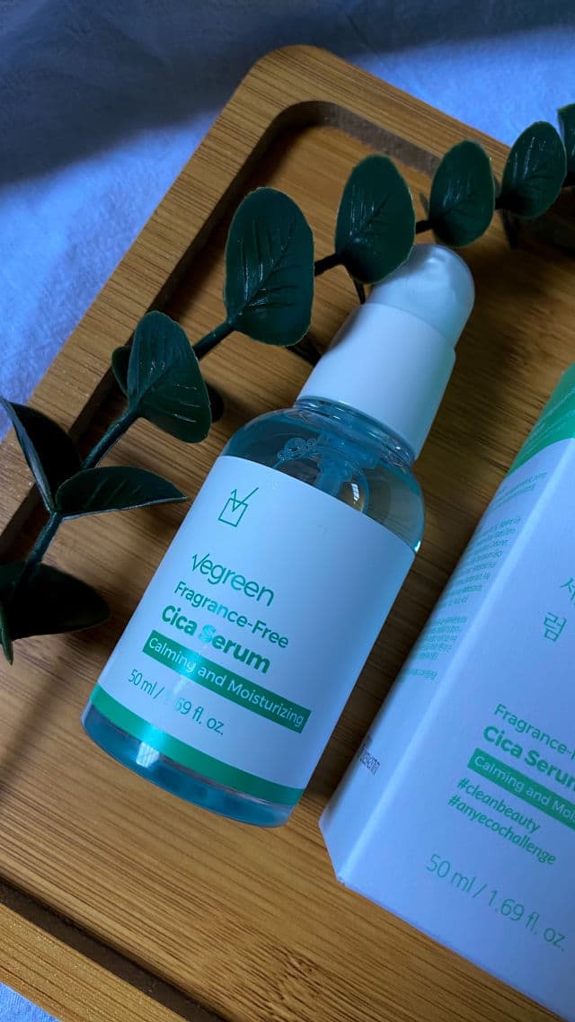 VEGREEN Fragrance-Free Cica Serum review photo by AnisaZulaika
