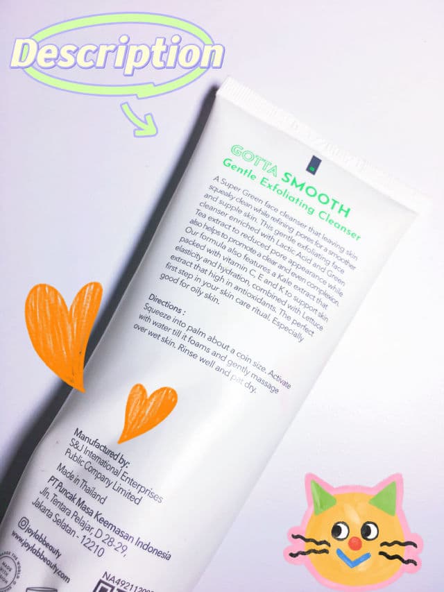 Joylab Gotta Smooth Gentle Exfoliating Cleanser review photo by Awnnnsssa