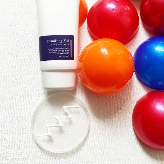 Pyunkang Yul Ato Mild Sun Cream review photo by Skincarediarysos