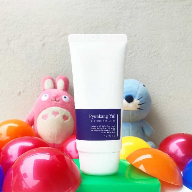 Pyunkang Yul Ato Mild Sun Cream review photo by Skincarediarysos