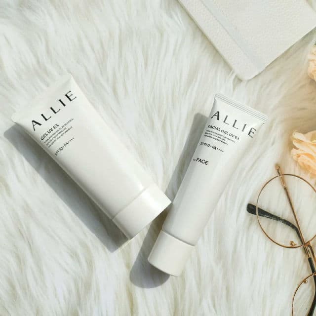 Allie Chrono Beauty Gel UV EX SPF50+ PA++++ review photo by Skincarediarysos