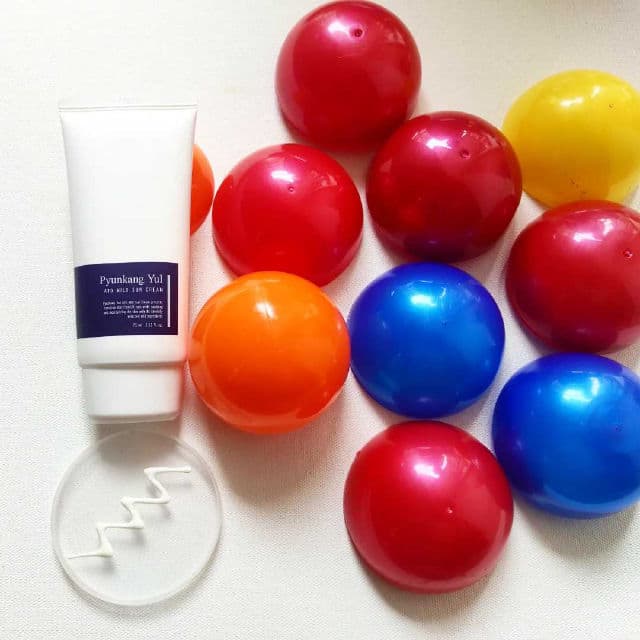 Pyunkang Yul Ato Mild Sun Cream review photo by Skincarediarysos