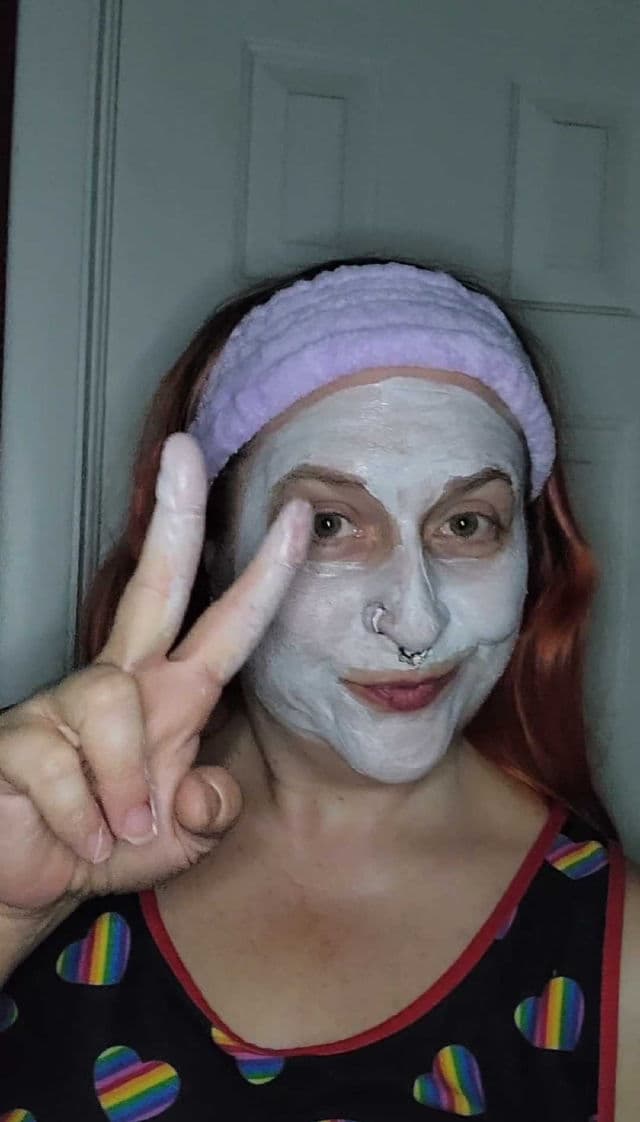 THANK YOU FARMER Rice Pure Clay Mask to Foam Cleanser review photo by RaynaSugarSkull