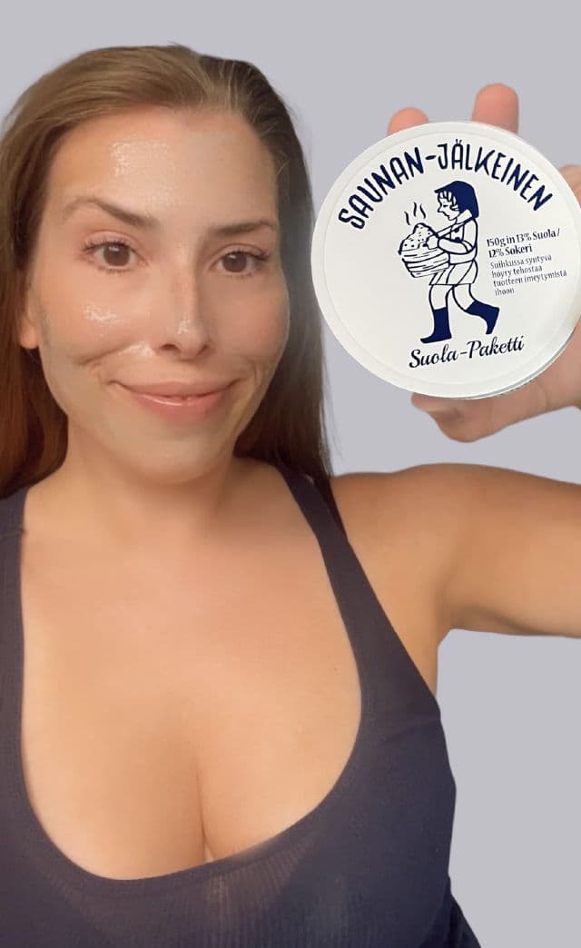Torhop Saunan Heating Salt Facial Mask  review photo by JenJen305