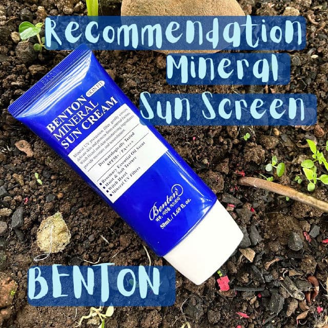 BENTON Mineral Sun Cream SPF50+/PA++++ review photo by Idere