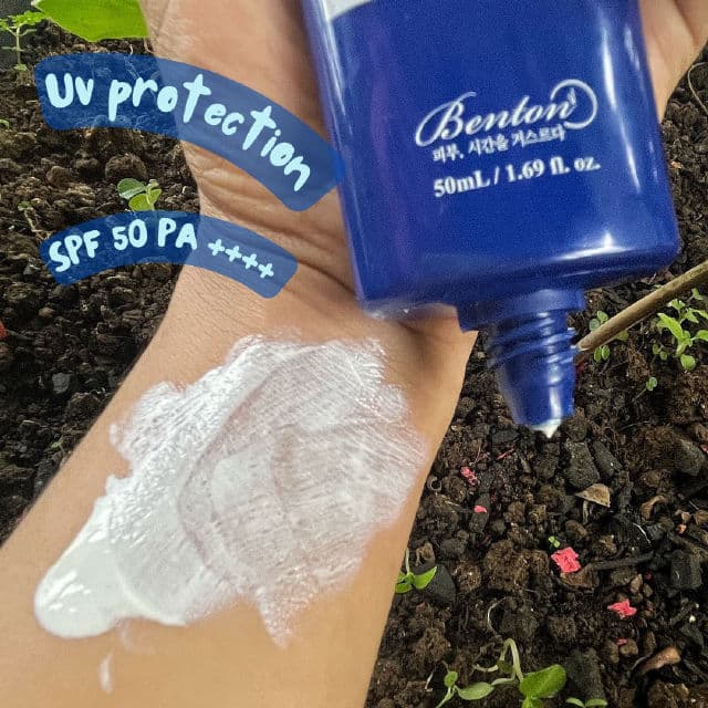BENTON Mineral Sun Cream SPF50+/PA++++ review photo by Idere