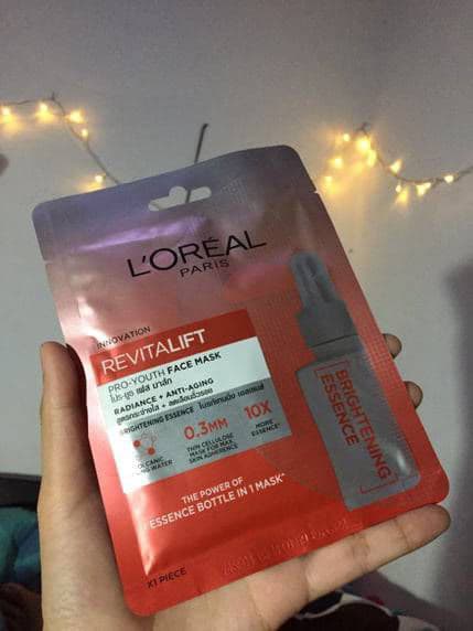 L'Oreal Paris Revitalift Pro-Youth Face Mask (Plumping) review photo by HannaTasya