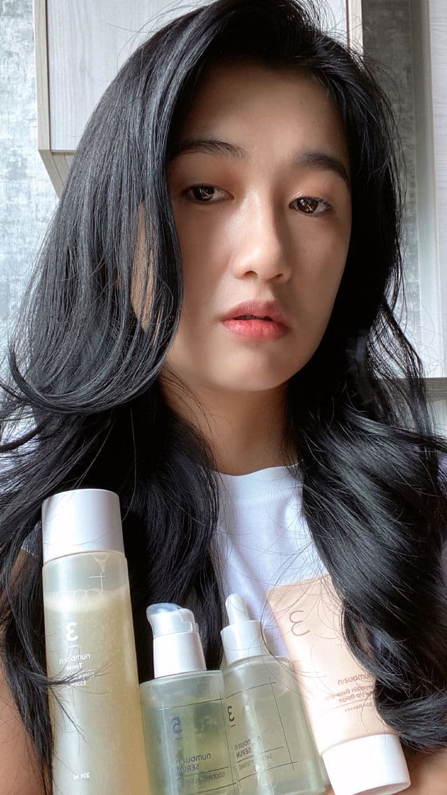 numbuzin No.3 Porcelain Base-Skip Tone Up Beige SPF50+ PA++++ review photo by Klinch