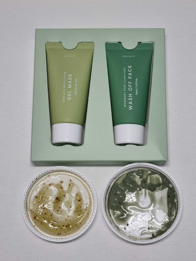 AXIS-Y Mugwort Pore Clarifying Wash Off Pack review photo by MissySoup