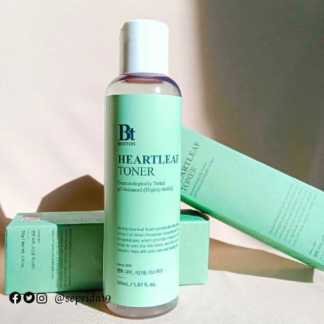 Heartleaf Toner product review