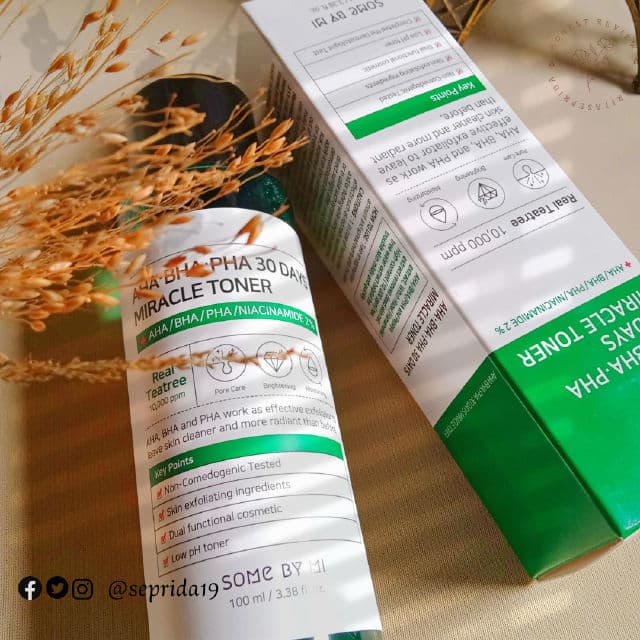 AHA BHA PHA 30 Days Miracle Toner product review