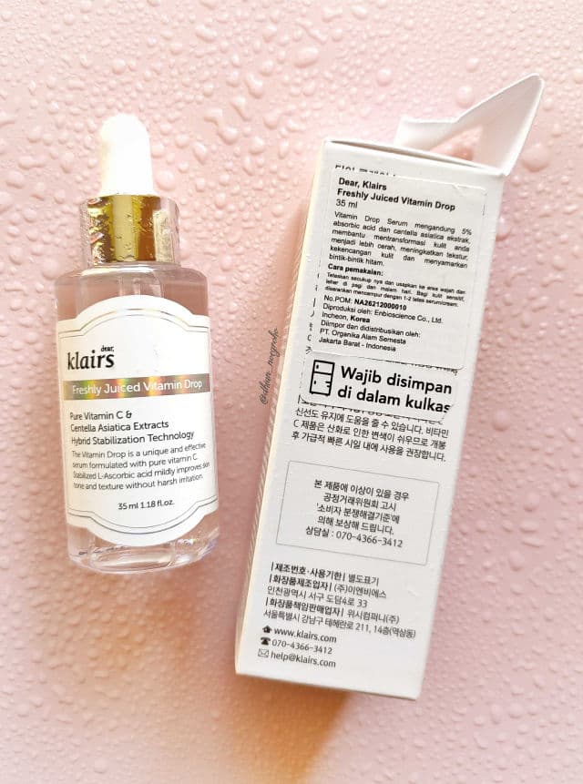Dear, Klairs Freshly Juiced Vitamin Drop review photo by DhianNoe1206