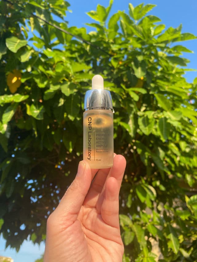 CNP Laboratory Propolis Energy Ampule review photo by mommyskincaresecrets