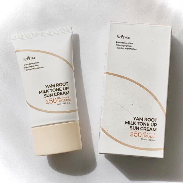 Yam Root Milk Tone Up Sun Cream SPF50+ PA++++ product review