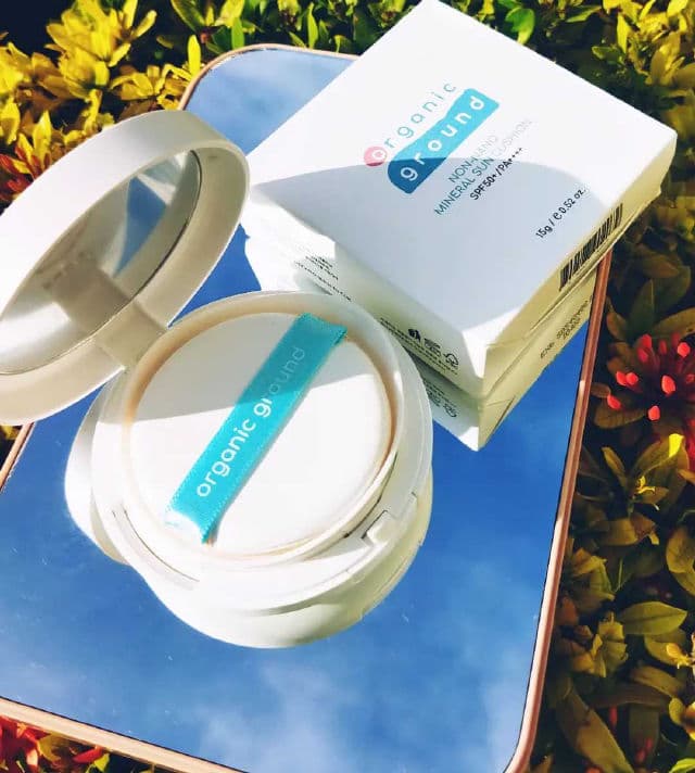 Organic Ground Non-Nano Mineral Sun Cushion SPF50+PA++++ review photo by JanAmazing