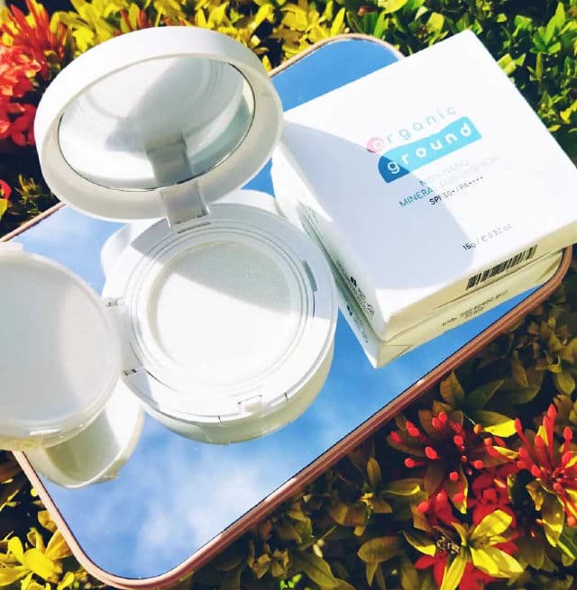 Organic Ground Non-Nano Mineral Sun Cushion SPF50+PA++++ review photo by JanAmazing