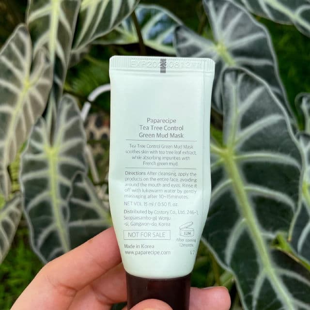 PAPA RECIPE Tea Tree Control Mud Cream Mask review photo by nikaborsch