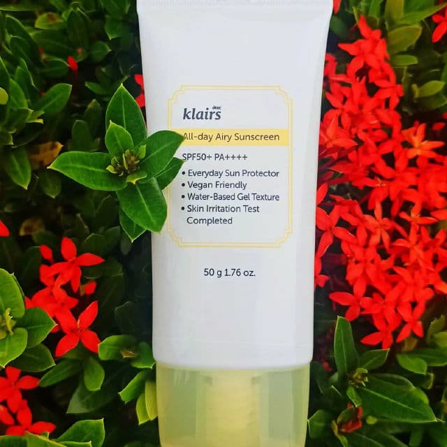 All-day Airy Sunscreen SPF50+ PA++++ product review