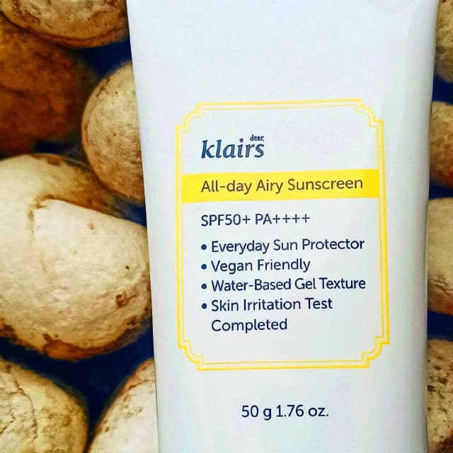 All-day Airy Sunscreen SPF50+ PA++++ product review